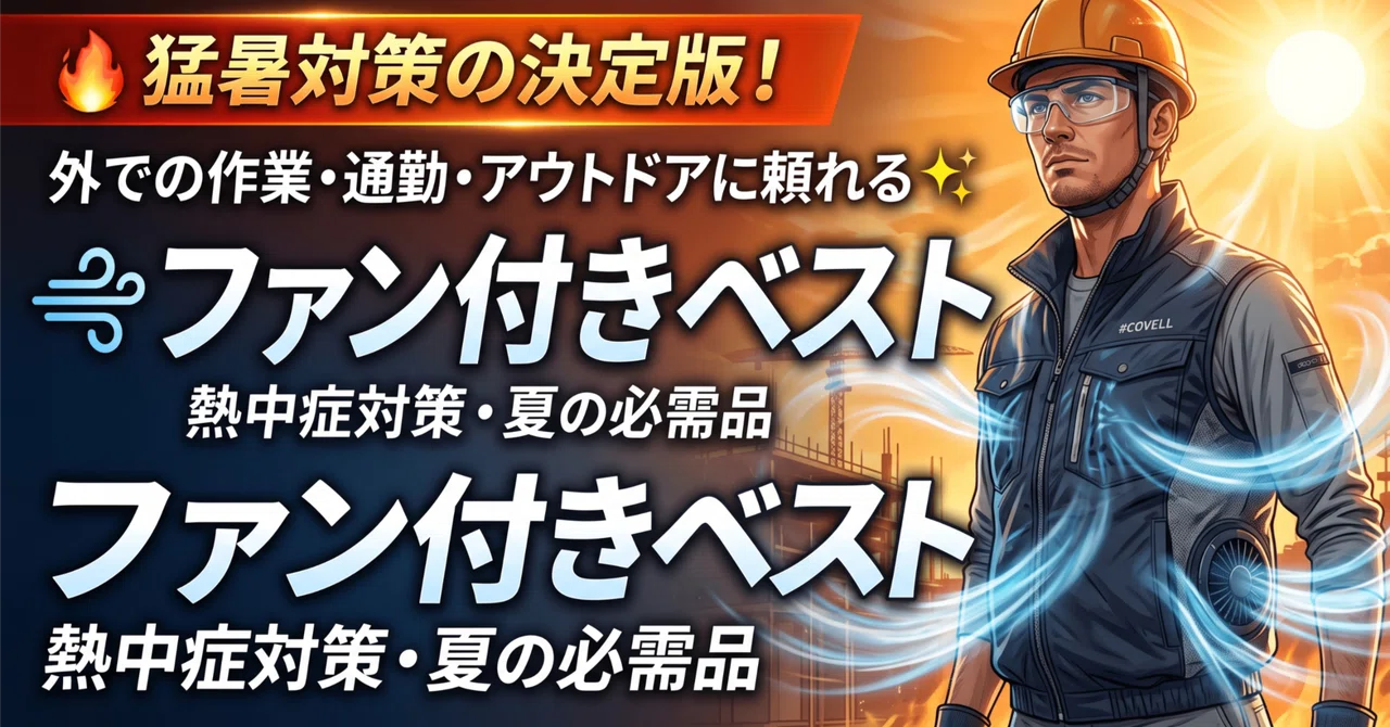 COVELL 36V超高出力 空調冷風服